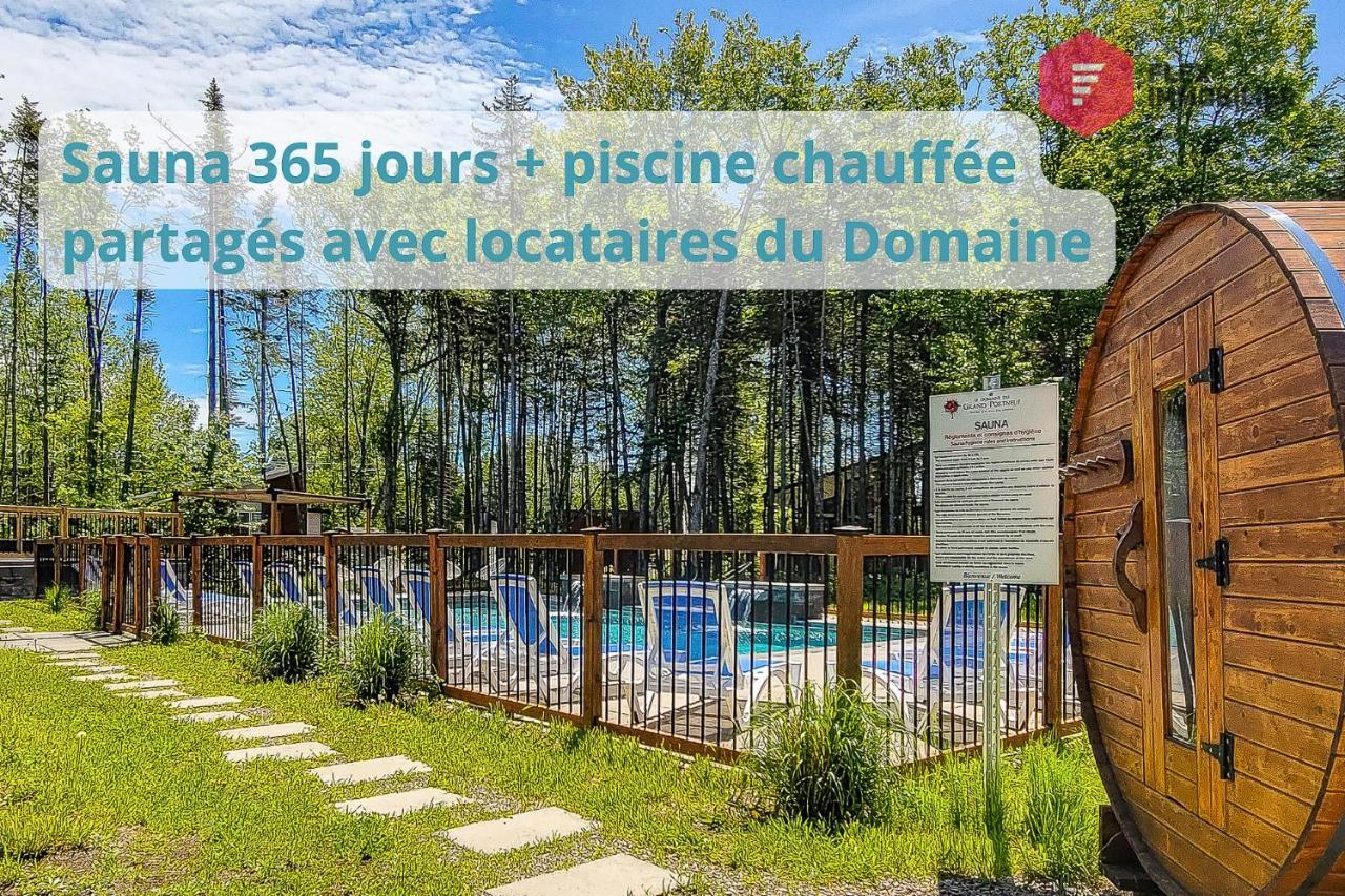 The Halo / Spa Sauna Pool Billiards Hiking / 25 Min From Quebec Pont-Rouge Exterior foto